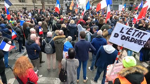Manifestation contre la réforme des retraites et pour la paix, Port Royal le 19/03/2023 à Paris - 9