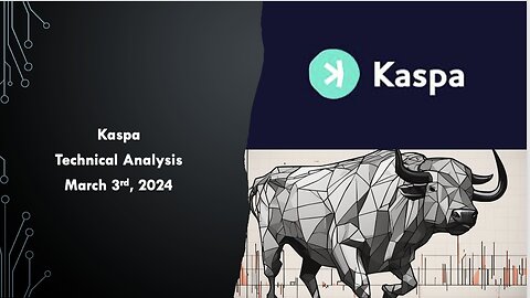 Kaspa Coin - Technical analysis, March 3rd, 2024