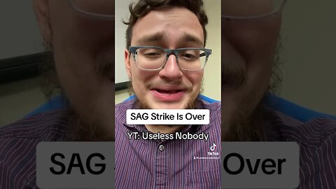 #sagstrike Is Over #sag #actor #actorsstrike