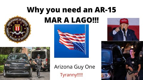 Mar - A- Largo ...Government Raid Trumps home