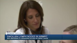 Swollen Lymph nodes in armpit