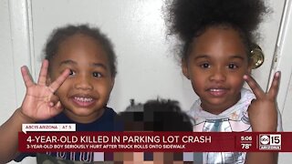 4-year-old killed in parking lot crash in Glendale