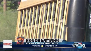 Arizona ranks among worst for school zone safety