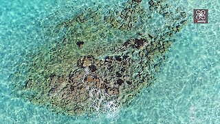 Rare drone footage of the oldest submerged city in the World