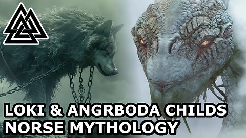 LOKI and ANGRBODA's children: Hel, Fenrir and Jormungandr | Norse Mythology Explained | Storytelling