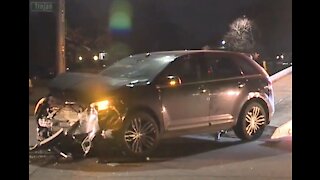 DPD officer involved in crash after running stop sign with no lights & sirens