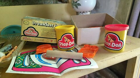 I Found PlayDoh from 1982. Was it Still Soft? Watch and See!!!