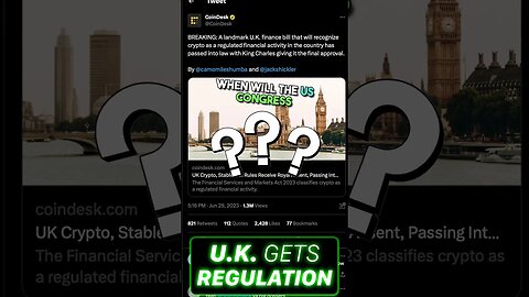 🇬🇧 UK Passes Crypto Regulations!!