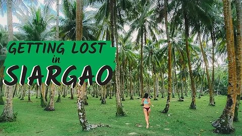 GETTING LOST while Island Hopping in Siargao, Philippines