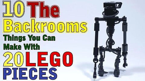 10 The Backrooms things you can make with 20 Lego pieces