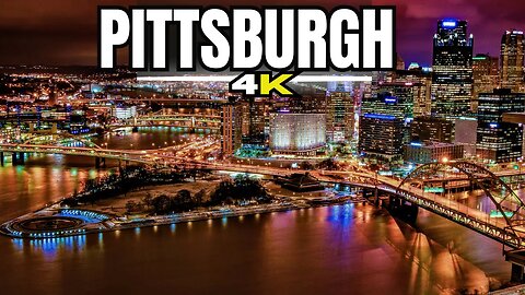 Pittsburgh, Pennsylvania 🌆 | A Stunning 4K Drone Adventure