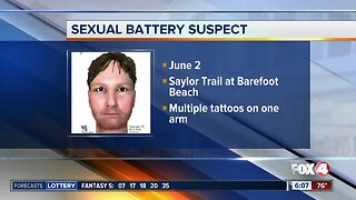 Sketch released of sexual battery suspect in Collier County