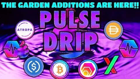 Pulse DRIP | We Are BEYOND Alpha Now 🌊🚀 The NEW Garden Additions ARE Here‼️ pDRIP Is Bout To 💣💥