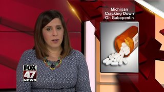 Michigan lists pain drug Gabapentin as controlled substance