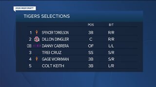 Torkelson highlights a Tigers draft full of bats