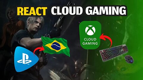 REACT de PERGUNTAS SOBRE CLOUD GAMING! MOUSE e TECLADO no XCLOUD, PS NOW no BRASIL e mais...