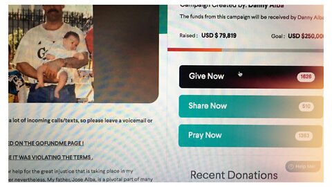 Blasian Babies DaDa Donates To Jose Alba's GiveSendGo Crowd Funding Account!