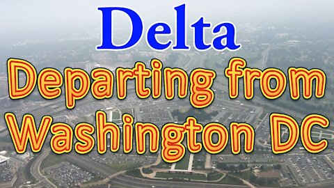 Delta flight departing from Washington DC (DCA)