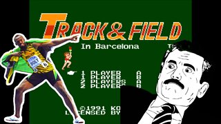 Playing Track and Field NES Again.