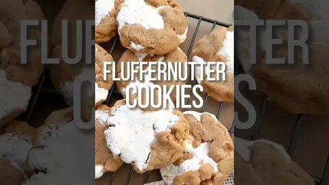How to make Ooey Gooey Fluffernutter Cookies --www.iambaker.net