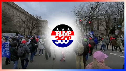 360° March For Trump Rally Washington DC January 6 2021 - #TRUMP360