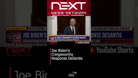 Joe Biden's Cringeworthy Response DeSantis #shorts