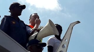 SOUTH AFRICA - Johannesburg - Alexandra protest, MMC Micheal Sun(videos) (qpd)