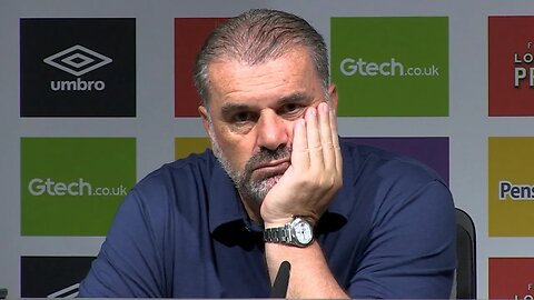 'I haven't had to give players a WARM FUZZY CUDDLE!' | Ange Postecoglou | Brentford 2-2 Tottenham