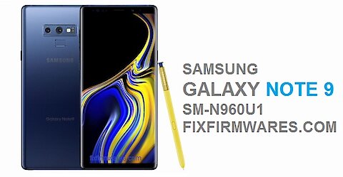 🔴 Samsung Galaxy Note 9 SM N960U1 official Firmware Convert to USA Unlocked FREE DOWNLOAD