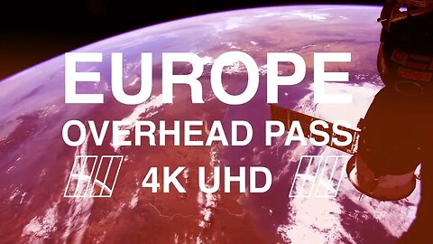 NASA | Europe from Space in 4K