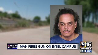 Man arrested for firing shotgun near Intel's Chandler campus