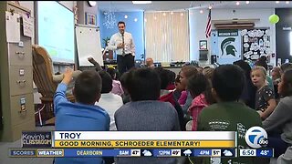 Kevin's Classroom: Good morning Schroeder Elementary