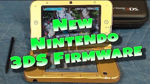 A New Nintendo 3DS Firmware in 2021?