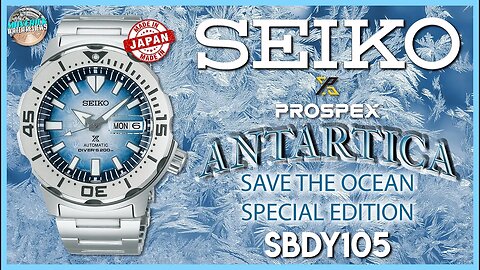 Stunner! | Seiko Prospex Save The Ocean Antarctica 200m Monster SBDY105 | SRPG57K1 Unbox & Review
