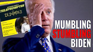 JOE BIDEN STUMBLES FOR 40 SECONDS STRAIGHT - THIS IS HARD TO WATCH