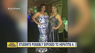 Teens concerned after prom venue had worker with hepatitis A