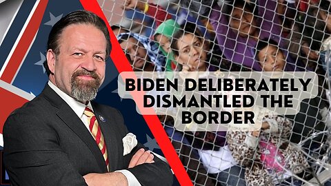 Biden deliberately dismantled the border. Sen. Marsha Blackburn with Sebastian Gorka