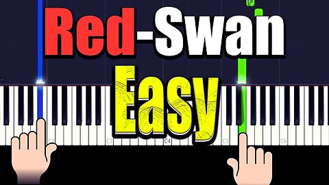 Red Swan (Attack On Titan Season 3 OP 1) - Easy Piano Tutorial + Music Sheets