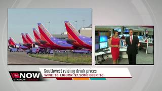 Southwest Airlines raising drink prices