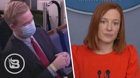 Reporter Leaves Biden’s Press Sec. STUNNED When He Points Out Their Hypocrisy On Masks