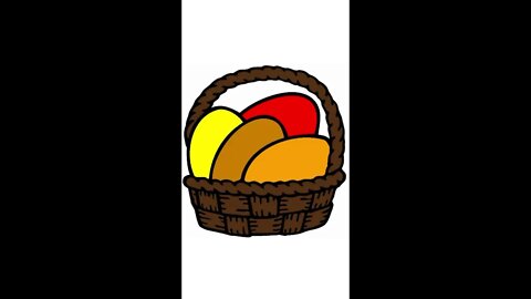 Easter egg color | Picture coloring pages | Learn how to color tutorial for beginners | shortsbetter