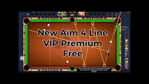 New Aim 4 Line VIP Premium Tool Hack 8 ball pool 2022