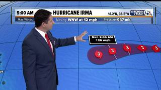 Hurricane Irma Friday morning update (9/1/17)