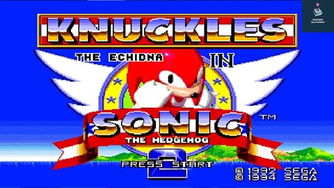 Knuckles the Echidna in Sonic the Hedgehog 2! Awesome Sega Genesis Game - Part 1