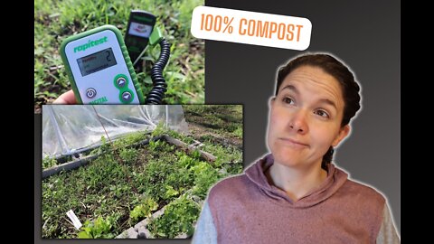 Growing in 100% COMPOST: RAPIDTEST Results – Learning from Charles Dowding