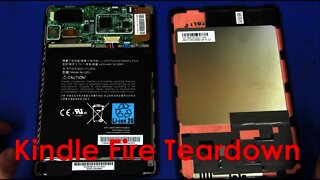 Amazon Kindle Fire Tablet Teardown - EEVblog #219