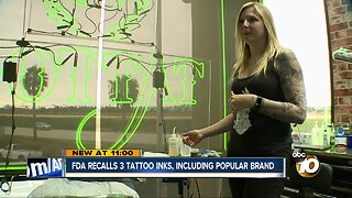 Popular tattoo ink recalled by FDA due to bacterial contamination
