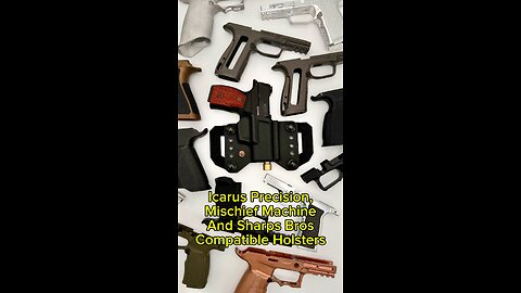 TACRIG Holsters for custom Sig Sauer P320 and P365