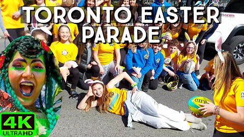 【4K】Happy Easter 🐰🐣 Toronto Beaches Easter Parade 🇨🇦