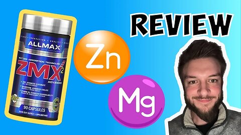 AllMax Essentials ZMX2 Zinc Magnesium Supplement review